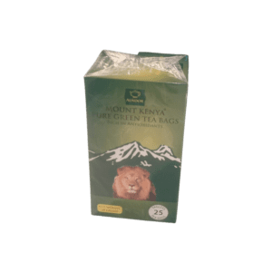 Mt. Kenya Pure Green Tea Bags Vertical 25s